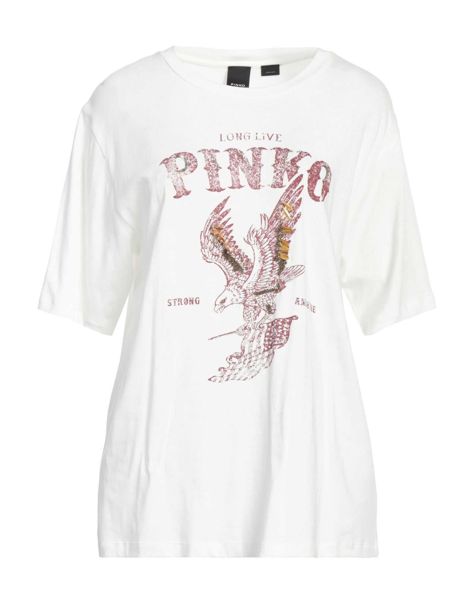 PINKO T-shirts Damen Weiß von PINKO