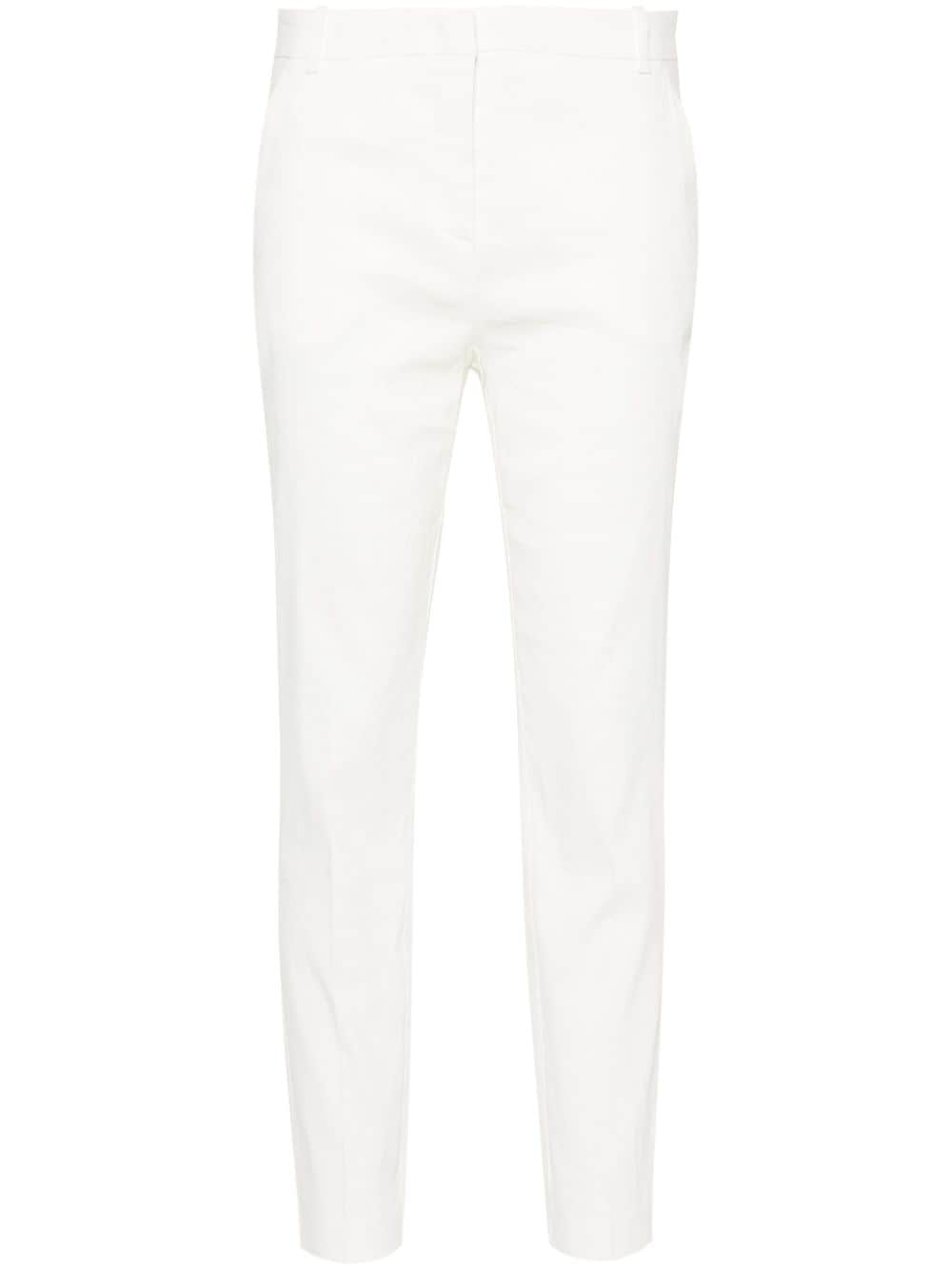 PINKO Tapered-Hose mit Bügelfalten - Weiß von PINKO