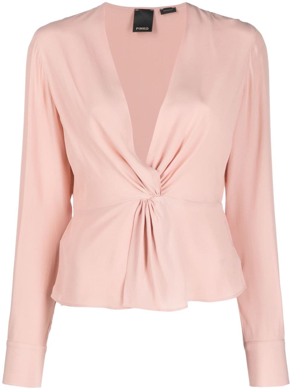 PINKO Top mit V-Ausschnitt - Rosa von PINKO