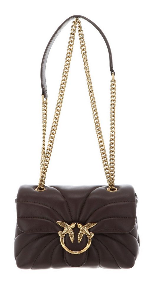 PINKO Umhängetasche Mini CL Sheep Nappa Quilt, aus echtem Schafsleder von PINKO