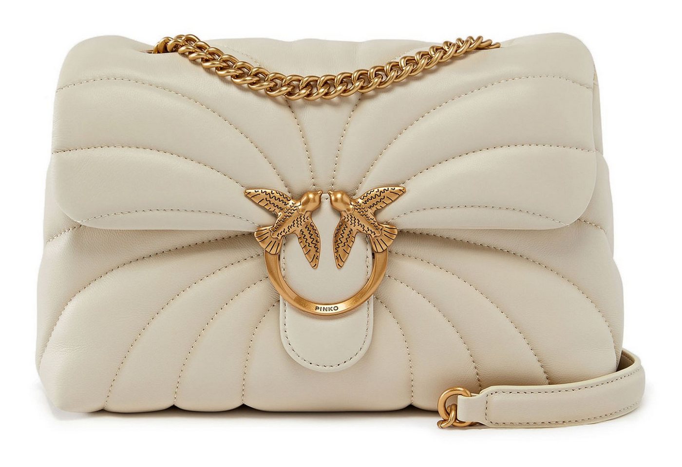 PINKO Umhängetasche Classic CL Sheep Nappa Quilt, aus echtem Schafsleder von PINKO