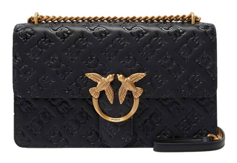 PINKO Umhängetasche Classic DC Shoulderbag, aus echtem Rindsleder von PINKO