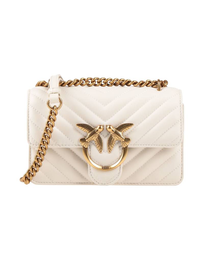 PINKO Umhängetasche Damen Elfenbein von PINKO