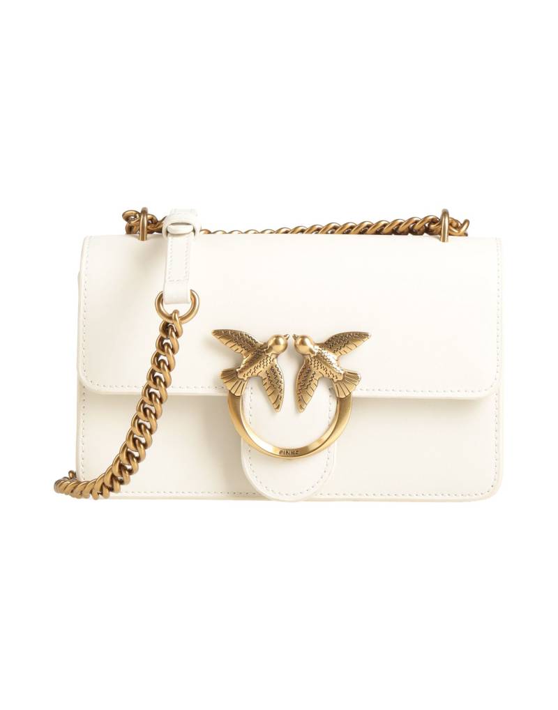 PINKO Umhängetasche Damen Elfenbein von PINKO