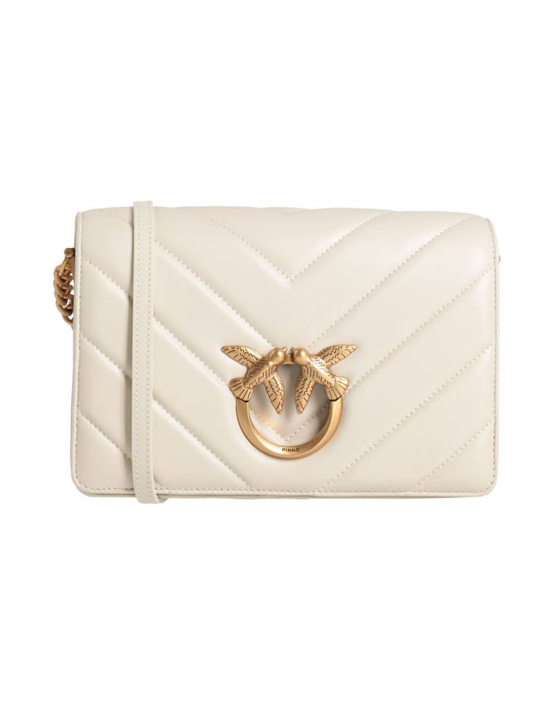 PINKO Umhängetasche Damen Elfenbein von PINKO