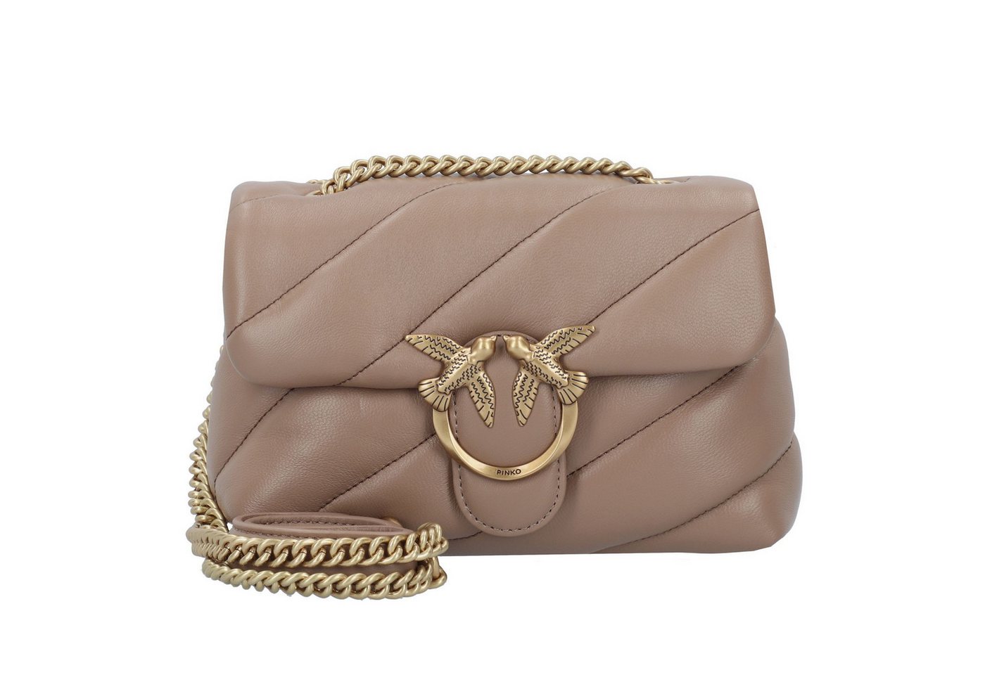 PINKO Umhängetasche Love Puff, Leder von PINKO