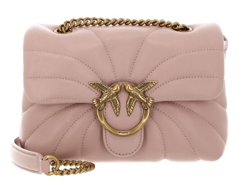 PINKO Umhängetasche Mini CL Sheep Nappa Quilt, aus echtem Schafsleder von PINKO