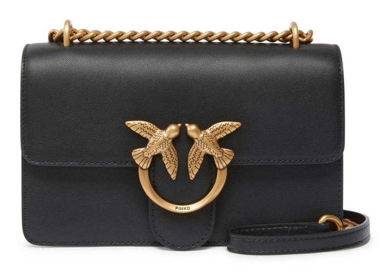 PINKO Umhängetasche Mini DC, aus echtem Rindsleder von PINKO