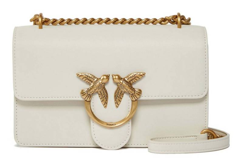 PINKO Umhängetasche Mini DC, aus echtem Rindsleder von PINKO