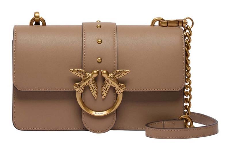PINKO Umhängetasche Mini ST. CL., aus echtem Rindsleder von PINKO