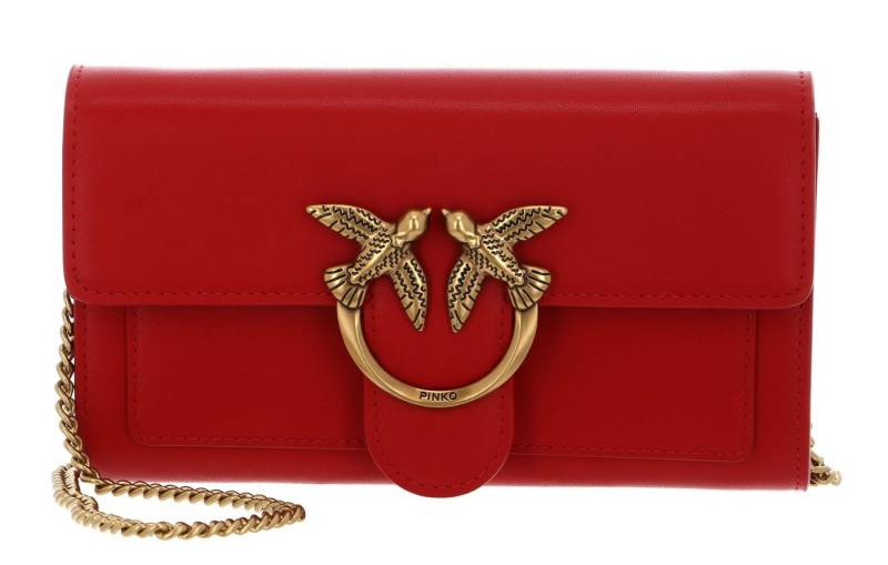 PINKO Umhängetasche Wallet C, aus echtem Rindsleder von PINKO