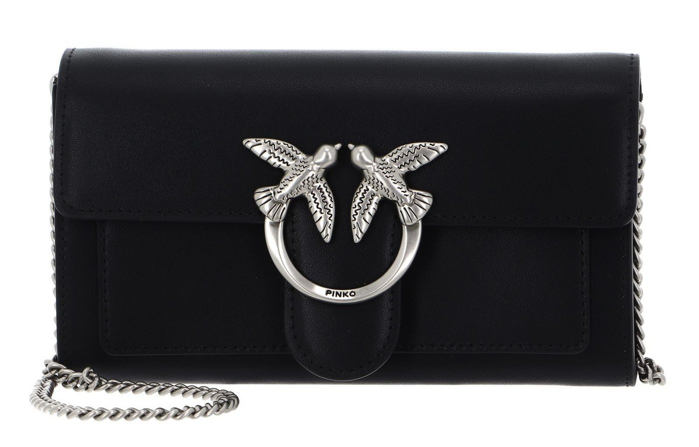 PINKO Umhängetasche Wallet C, aus echtem Rindsleder von PINKO