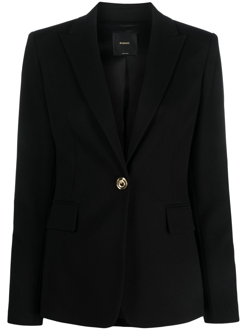 PINKO Einreihiger Blazer - Schwarz von PINKO