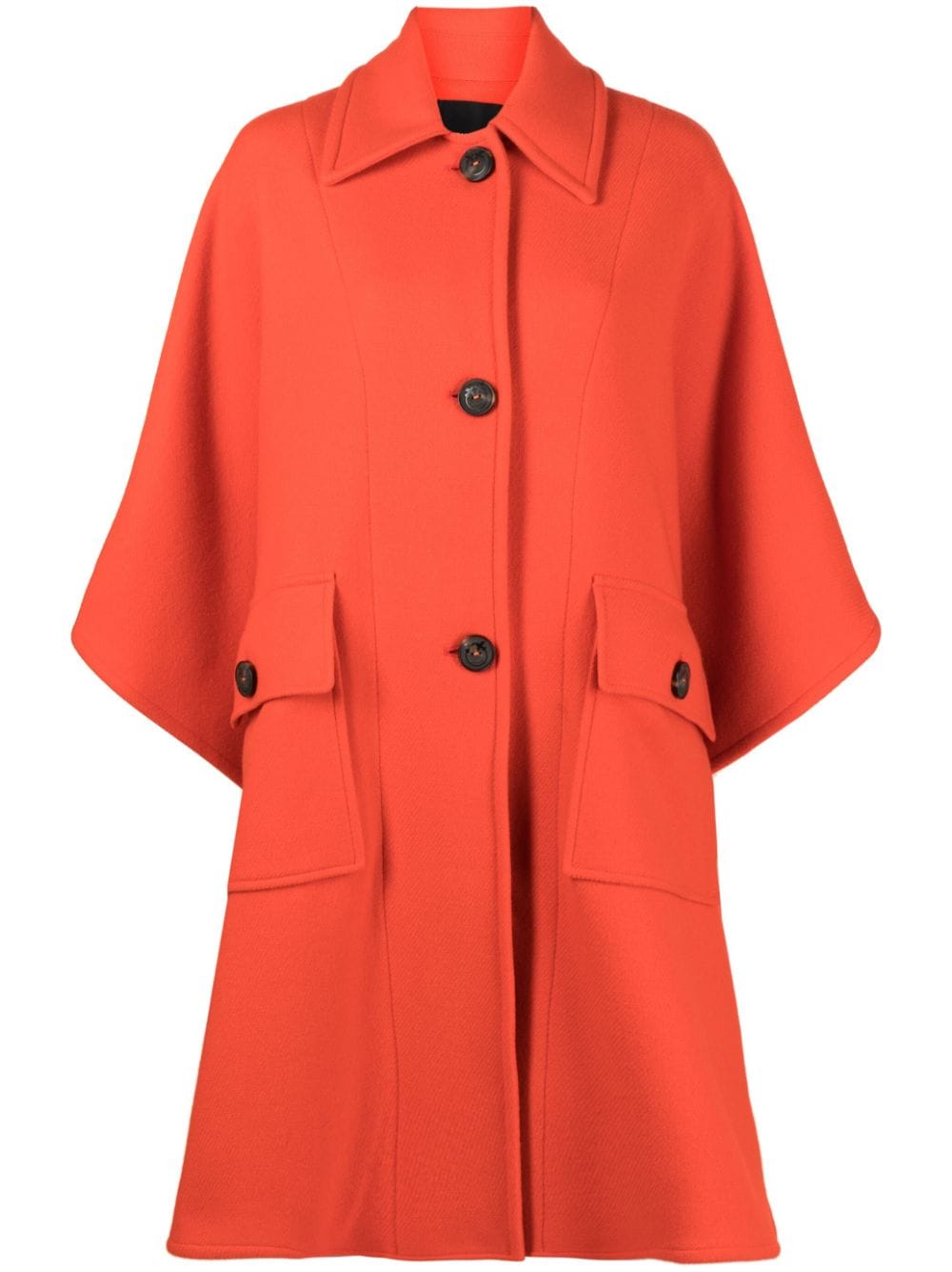 PINKO Einreihiges Cape - Orange von PINKO