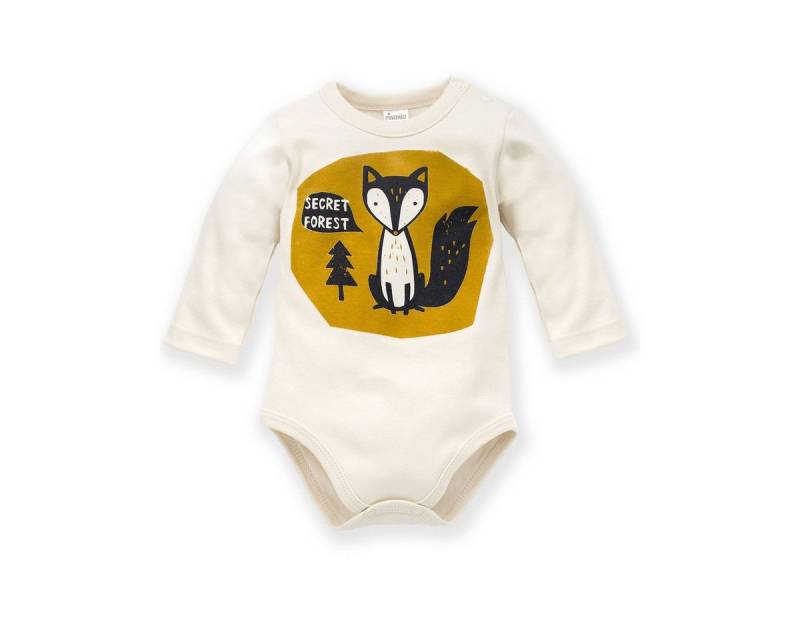 PINOKIO Langarmbody Fuchs Unisex Kinder (1-tlg) Langarm Einteiler, Body, Longsleeve-Body, Bodysuit, Stretchbody von PINOKIO