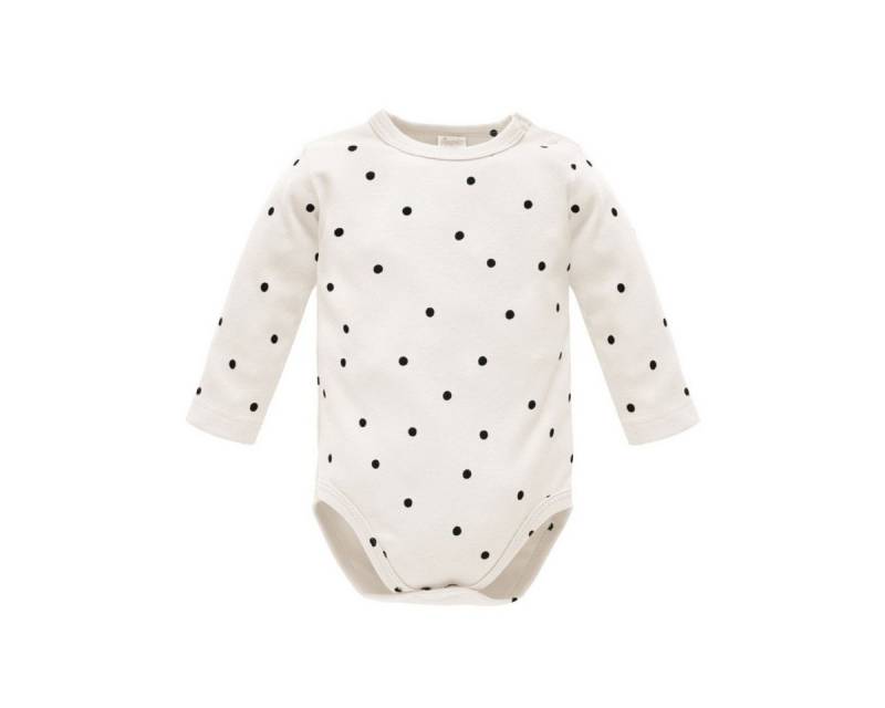 PINOKIO Langarmbody Punkte Unisex Kinder (1-tlg) Langarm Einteiler, Body, Longsleeve-Body, Bodysuit, Stretchbody von PINOKIO