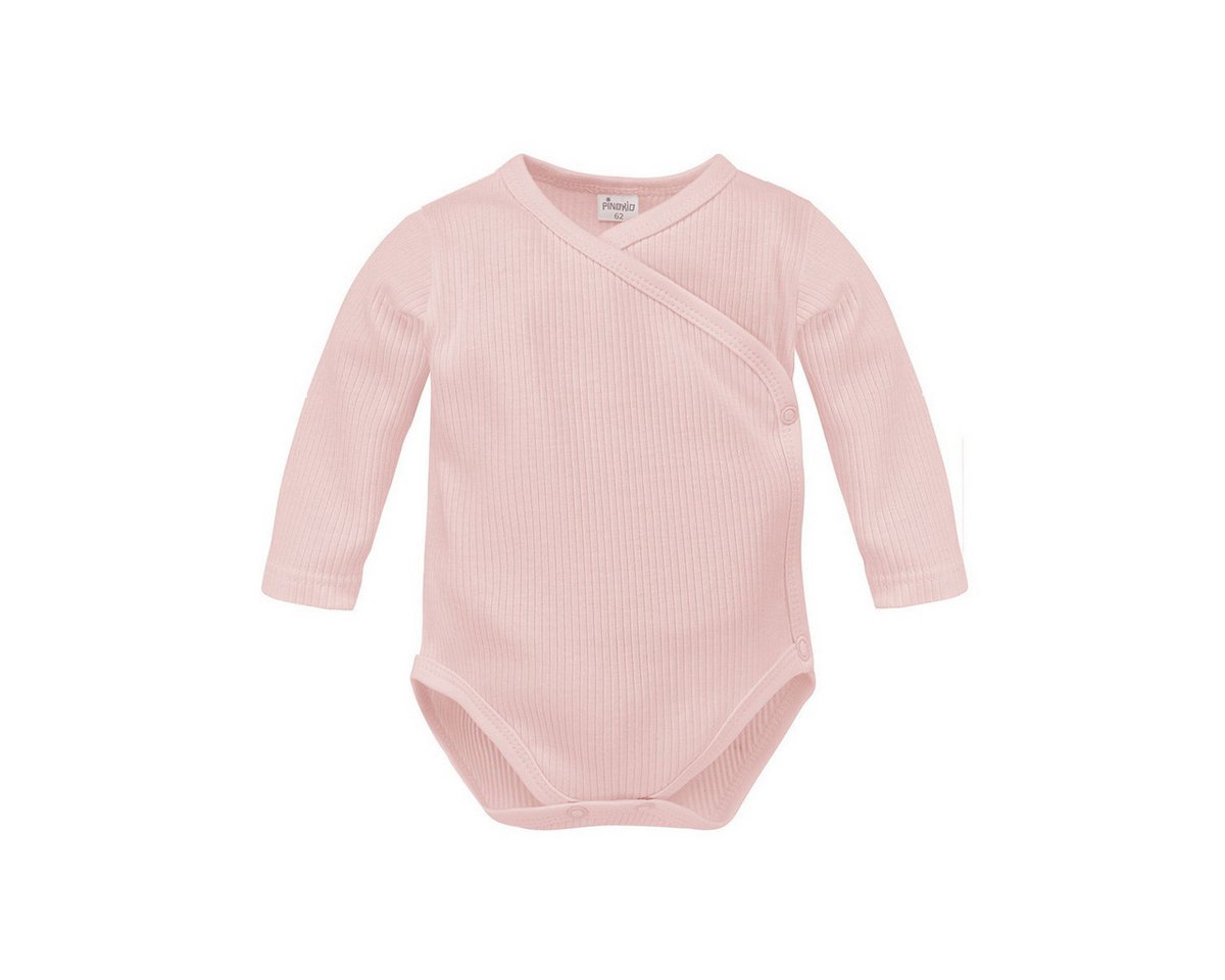 PINOKIO Langarmwickelbody Basic Mädchen (1-tlg) Body, Langarmbody, Wickelbody, Mädchenbody, Einteiler von PINOKIO