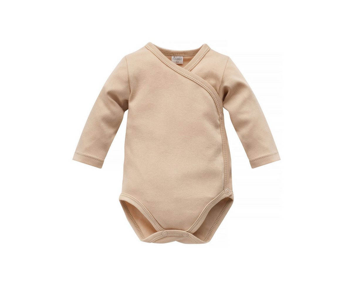 PINOKIO Langarmwickelbody Lovely Day Unisex Kinder (1-tlg) Langarm Einteiler, Body, Longsleeve-Body, Bodysuit, Stretchbody von PINOKIO