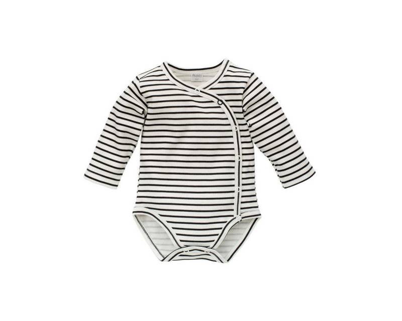 PINOKIO Langarmwickelbody Streifen Unisex Kinder (1-tlg) Langarm Einteiler, Body, Longsleeve-Body, Bodysuit, Stretchbody von PINOKIO