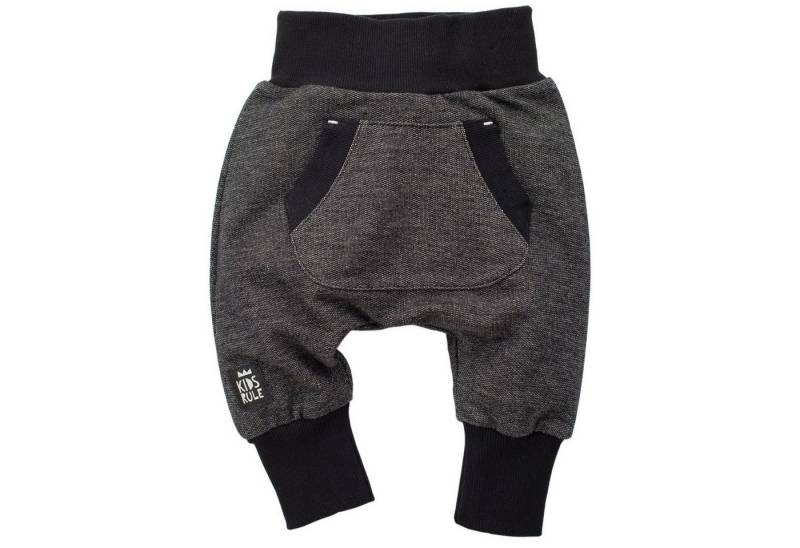 PINOKIO Pumphose Haremshose Pumphose mit Kängurutasche strukturiert (1-tlg) KIDS RULE Patch von PINOKIO