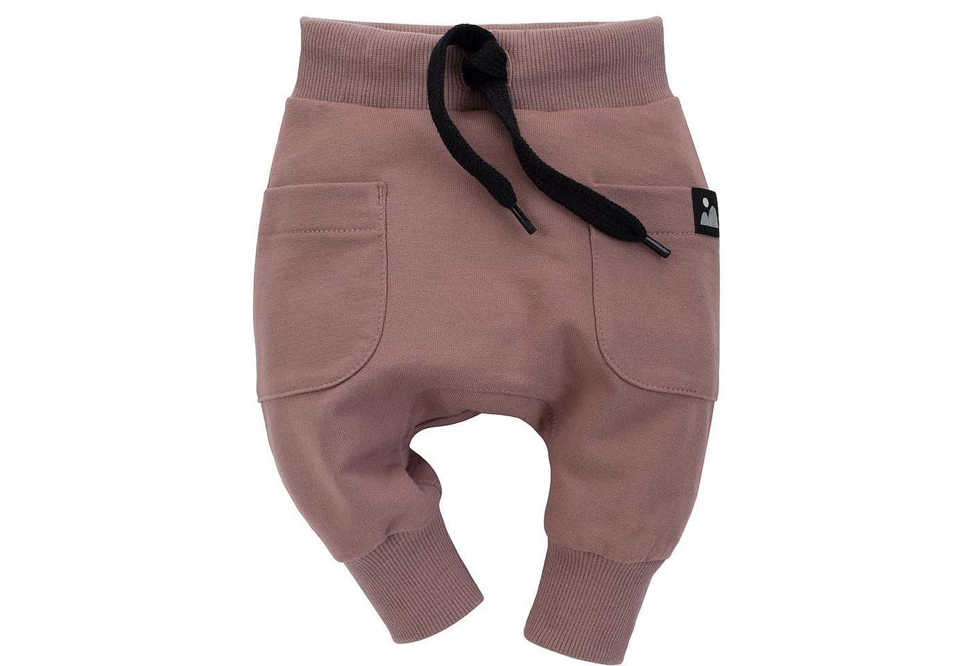 PINOKIO Pumphose Haremshose Schlupfhose unifarben » lange Babyhose (1-tlg) BERGE Patch, große Taschen, breiter Komfortbund mit Kordel, breite Bündchen von PINOKIO