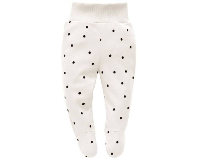 PINOKIO Stoffhose Punkte Unisex Kinder (1-tlg) Stoffhose, Jogginghose, Jogger, Sporthose, Chino von PINOKIO