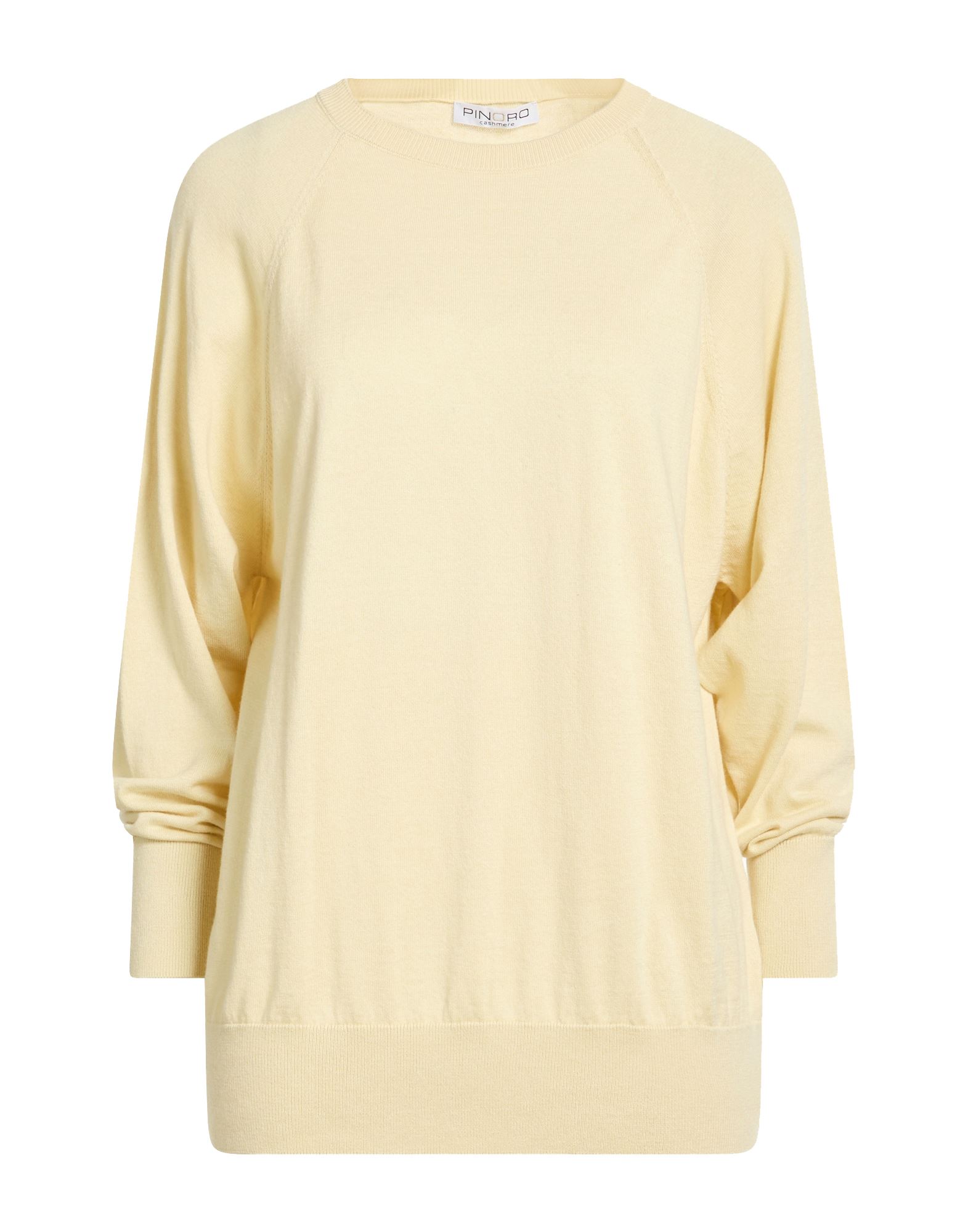PINORO Pullover Damen Pastellgelb von PINORO