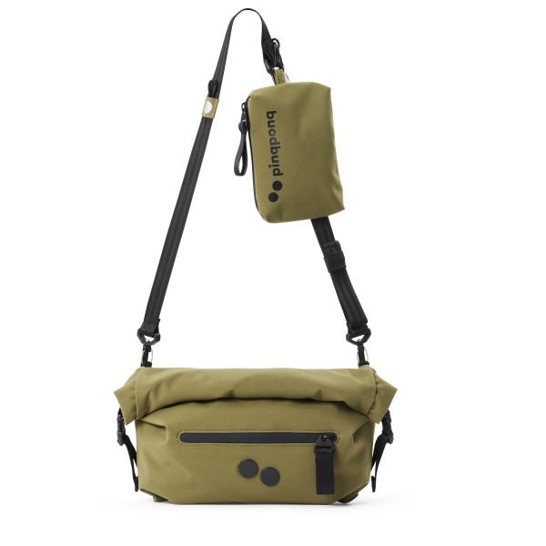 pinqponq - Aksel Solid 2+5 - Umhängetasche Gr 2 + 5 l oliv von PINQPONQ