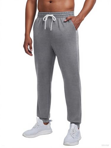 PINSPARK Jogginghose Herren Lang Sporthose Herbst Outdoor Gym Hose Schnelltrocknend Trainingshose Atmungsaktiv Funktionshose Leichte Laufen Trekking Sweatpants Mittelgrau l PINSPARK Jogginghose Herren Lang Sporthose Herbst Outdoor Gym Hose Schnelltrocknend Trainingshose Atmungsaktiv Funktionshose Leichte Laufen Trekking Sweatpants Mittelgrau l von PINSPARK