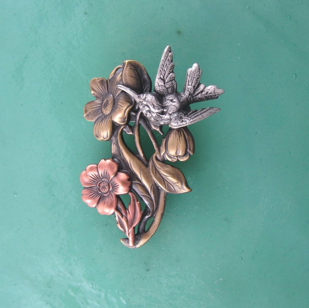 Kolibri Brosche - Schmuck Hutnadeln Für Frauen Taschennadeln von PINSwithPERSONALITY