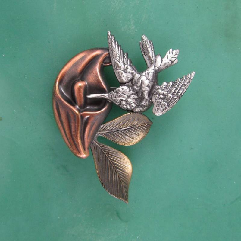 Kolibri Brosche - Schmuck - Pin - Hut Pins Für Frauen - Taschenbuch Pins von PINSwithPERSONALITY