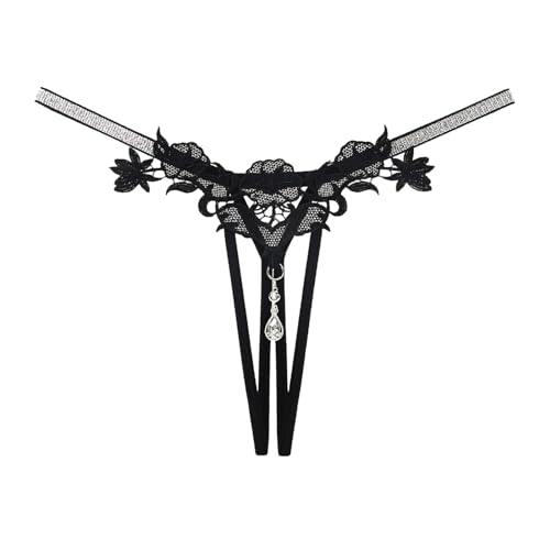 PINTUTU Slip Ouvert Für Frauen - Sexy String Tanga Damen Dessous Reizwäsche Große Größen Erotische Höschen Mit Offenem Schritt Spitzen Unterwäsche G-String Reizwäsche Thongs V-String Höschen PINTUTU Slip Ouvert Für Frauen - Sexy String Tanga Damen Dessous Reizwäsche Große Größen Erotische Höschen Mit Offenem Schritt Spitzen Unterwäsche G-String Reizwäsche Thongs V-String Höschen von PINTUTU
