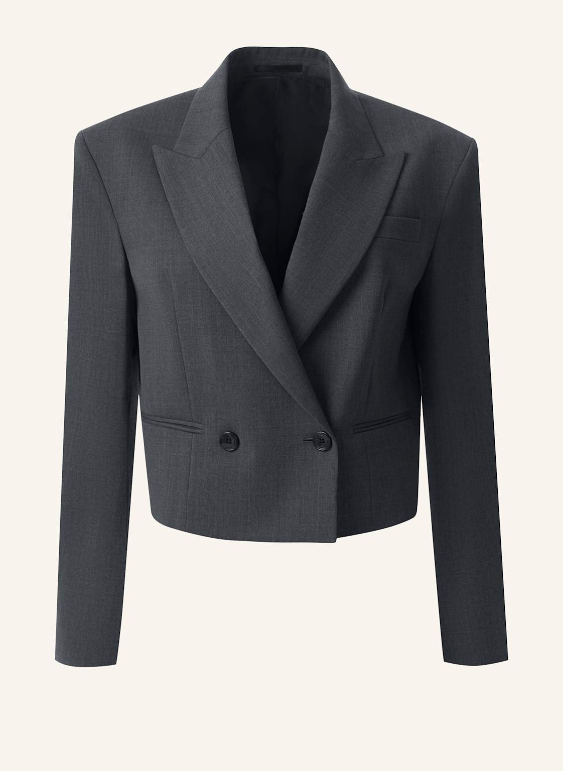 Pinxit Blazer Cropped-Blazer grau von PINXIT