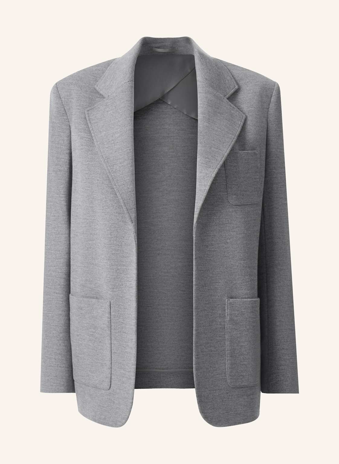 Pinxit Blazer Strick-Blazer grau von PINXIT