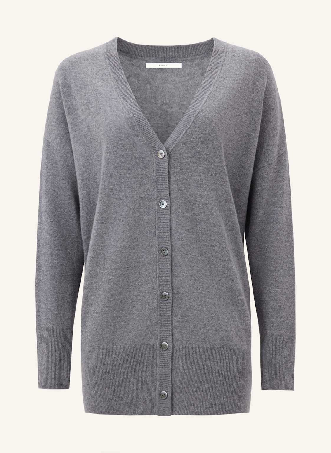 Pinxit Cardigan Oversized Cardigan grau Pinxit Cardigan Oversized Cardigan grau von PINXIT