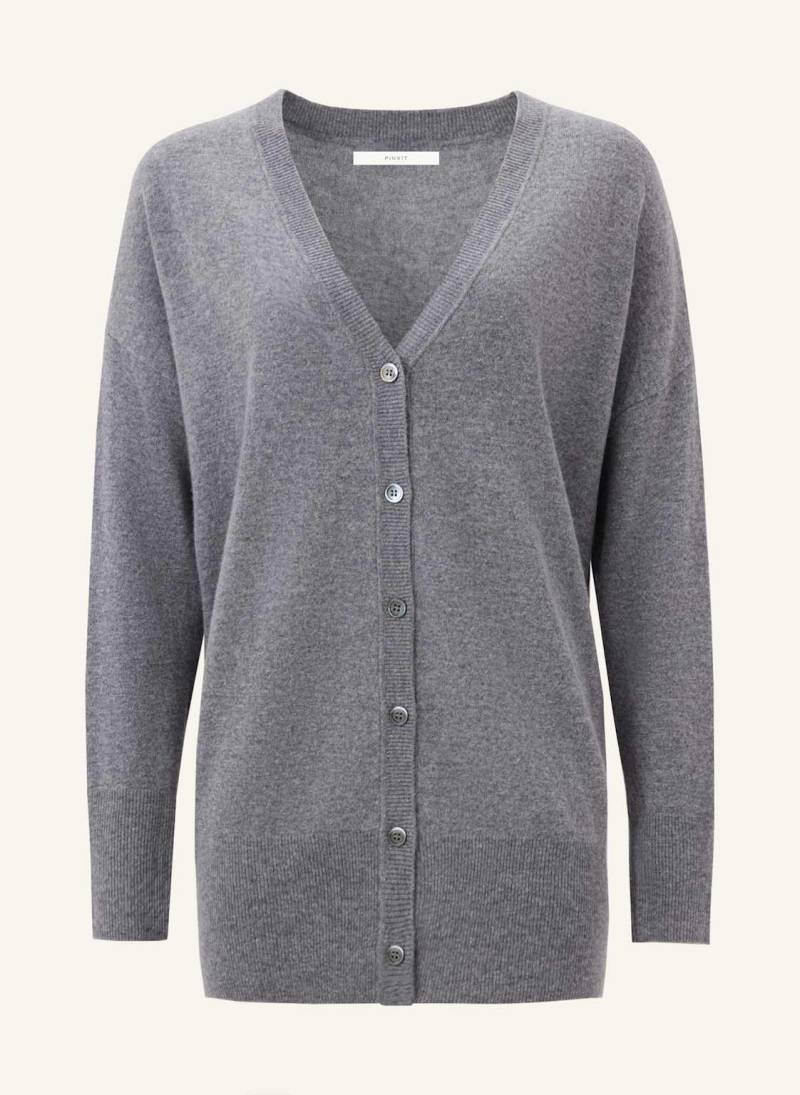 Pinxit Cardigan Oversized Cardigan grau Pinxit Cardigan Oversized Cardigan grau von PINXIT