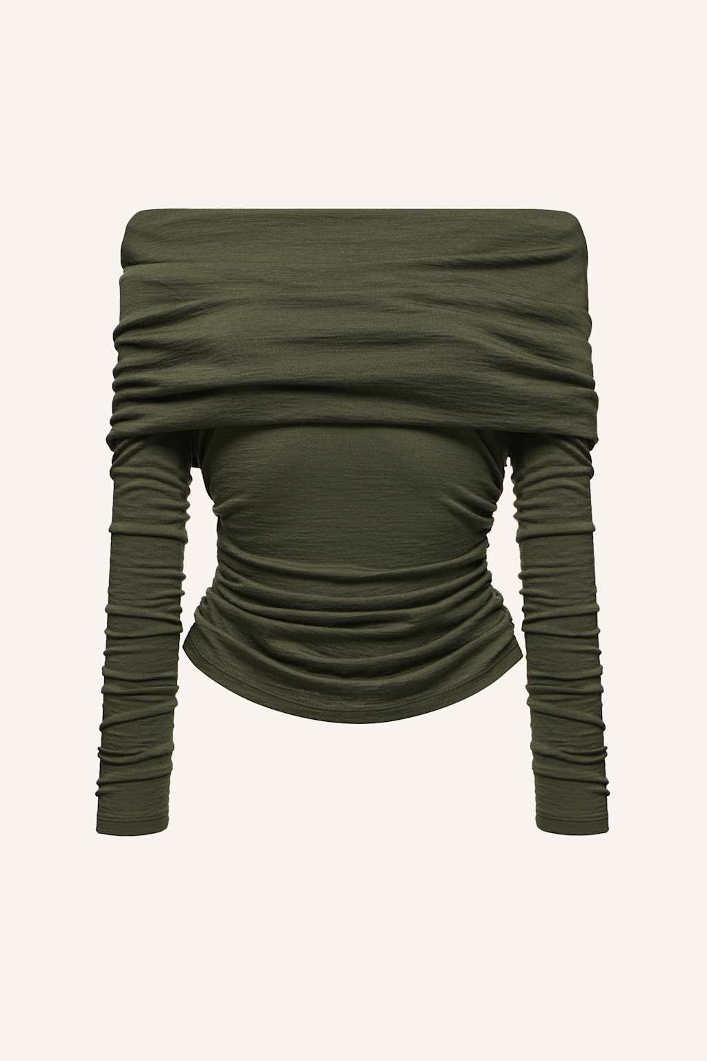 Pinxit Pullover Off-The-Shoulder-Pullover gruen Pinxit Pullover Off-The-Shoulder-Pullover gruen von PINXIT