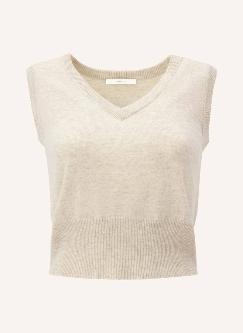 Pinxit Weste Strickweste beige Pinxit Weste Strickweste beige von PINXIT