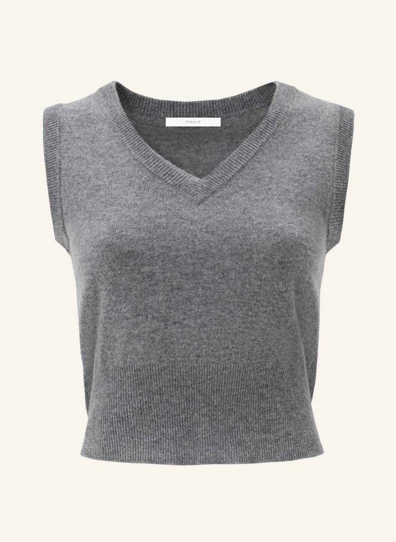 Pinxit Weste Strickweste grau Pinxit Weste Strickweste grau von PINXIT