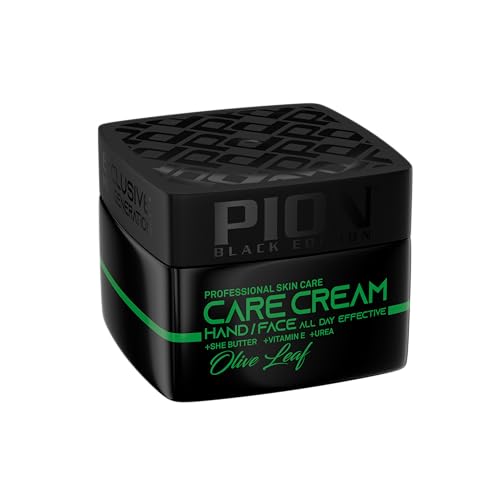 Pion Black Edition Olive Oil Hand & Face Cream 240 ml - Olivenöl Professionelle Hautpflegecremes, Den Ganzen Tag Wirksam von PION