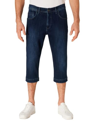 PIONEER AUTHENTIC JEANS Herren Bermuda Shorts Bill | Männer Jeans | Kurze Hose | Freizeit | Modern Fit | Dark Blue Denim/Washed Washed | Dark Blue Used 6617 6812 | 42 von PIONEER AUTHENTIC JEANS