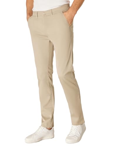 PIONEER AUTHENTIC JEANS Herren Chino ENZO | Männer Hose | Straight Fit | Sand 5509 1004 | 34W - 30L von PIONEER AUTHENTIC JEANS
