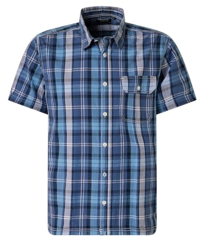 PIONEER AUTHENTIC JEANS Herren Freizeithemd Kurzarm Shirt Kent | Männer Kurzarm Hemd | kariert | Sommer | Regular Fit | Infinity Check 2000 6639 | XXL PIONEER AUTHENTIC JEANS Herren Freizeithemd Kurzarm Shirt Kent | Männer Kurzarm Hemd | kariert | Sommer | Regular Fit | Infinity Check 2000 6639 | XXL von PIONEER AUTHENTIC JEANS