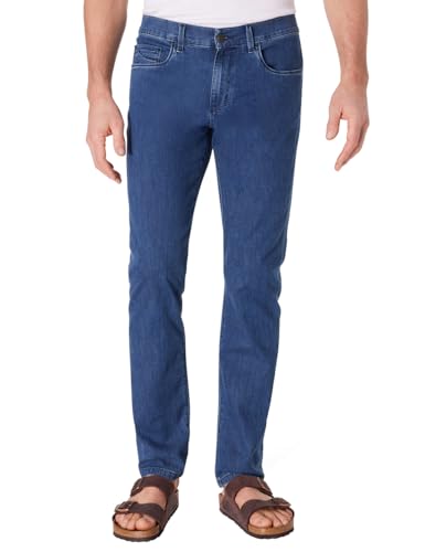 PIONEER AUTHENTIC JEANS Herren Freizeithose ERIC | Männer Stoffhose | Straight Fit | Blue Denim/Washed Washed | Ocean Blue Stonewash 7510 6831 | 33W - 32L von PIONEER AUTHENTIC JEANS