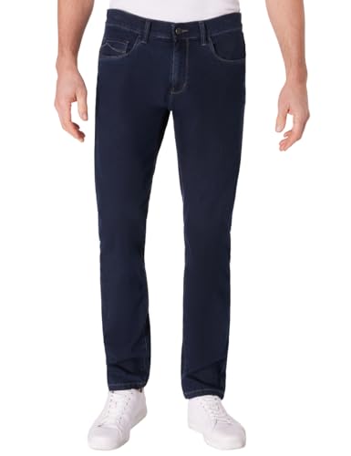 PIONEER AUTHENTIC JEANS Herren Freizeithose ERIC | Männer Stoffhose | Straight Fit | Dark Blue Denim/Washed Washed | Blue/Black Stonewash 7512 6801 | 33W - 32L von PIONEER AUTHENTIC JEANS