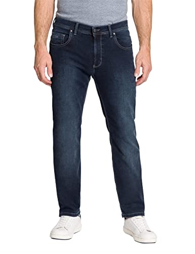 PIONEER AUTHENTIC JEANS Herren Freizeithose Rando | Männer Stoffhose | Regular Fit | Blue Denim/Washed Washed | Blue/Black Used 6688 6802 | 50W - 32L von PIONEER AUTHENTIC JEANS