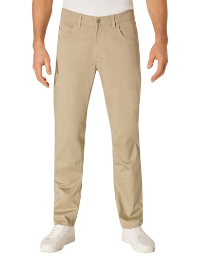 PIONEER AUTHENTIC JEANS Herren Freizeithose Rando | Männer Stoffhose | Regular Fit | beige 5517 8113 | 40W - 34L von PIONEER AUTHENTIC JEANS