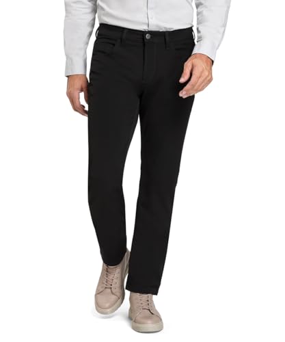 PIONEER AUTHENTIC JEANS Herren Freizeithose Rando | Männer Stoffhose | Regular Fit | schwarz 1399 9000 | 31W - 32L von PIONEER AUTHENTIC JEANS