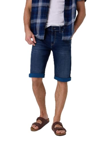PIONEER AUTHENTIC JEANS Herren Hose ROUVEN | Männer Hose | Regular fit | Used + Buffies Washed | Dark Blue Used Buffies 6753 6814 | 40 von PIONEER AUTHENTIC JEANS