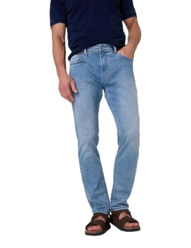 PIONEER AUTHENTIC JEANS Herren Hose Rando | Männer Hose | Regular fit | Used + Buffies Washed | Light Blue Used 6380 6842 | 34W - 34L von PIONEER AUTHENTIC JEANS
